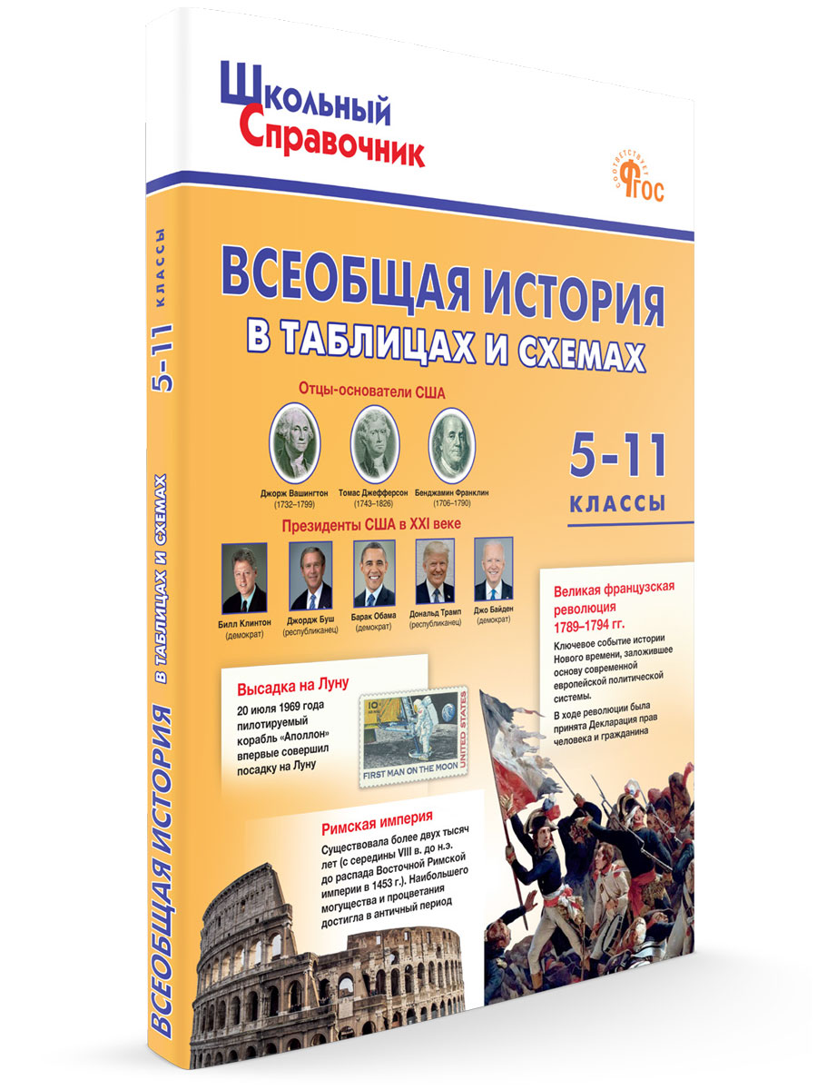 

Всеобщая история в таблицах и схемах 5-11 классы