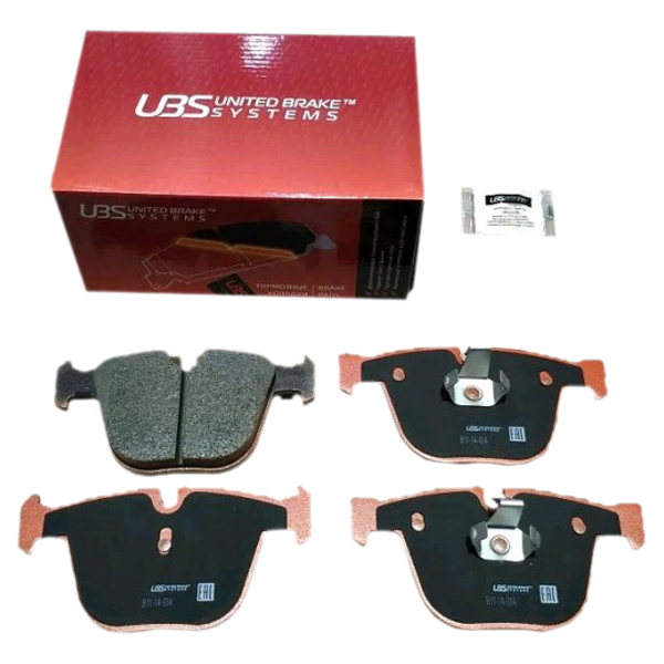 

Тормозные колодки Bmw 5(E60 61) 03-10 6(E63 64) 04- 7(E65 66) зад UBS B1114014
