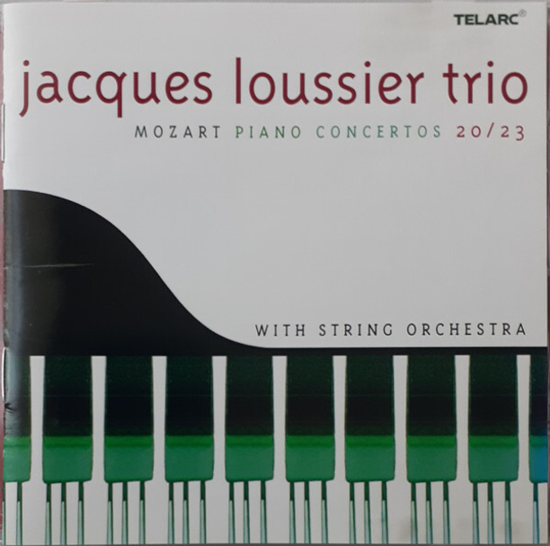 Jacques Loussier Trio. Mozart Piano Concertos 20/23