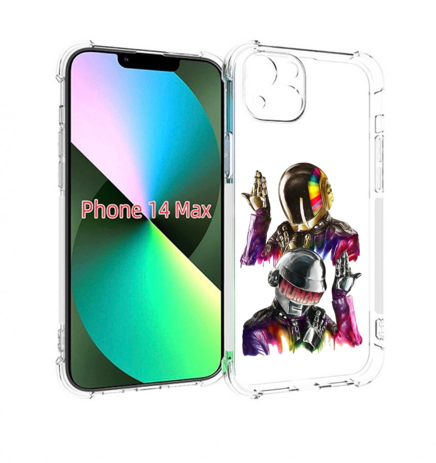 

Чехол MyPads диско космонавты для iPhone 14 Plus (6.7), Прозрачный, Tocco