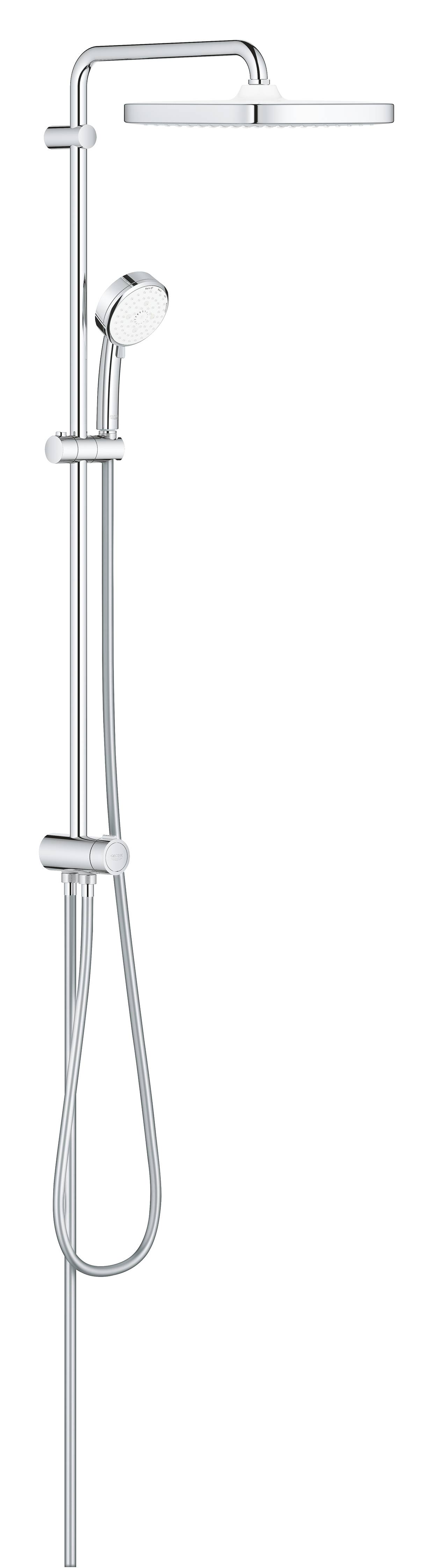 Душевая система GROHE Tempesta Cosmopolitan 250 CUBE с переключателем, хром (26694000)