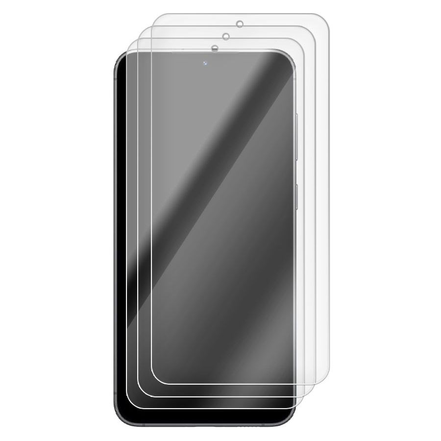 Комплект из 3-x защитных гибридных стекол для Samsung galaxy S23+