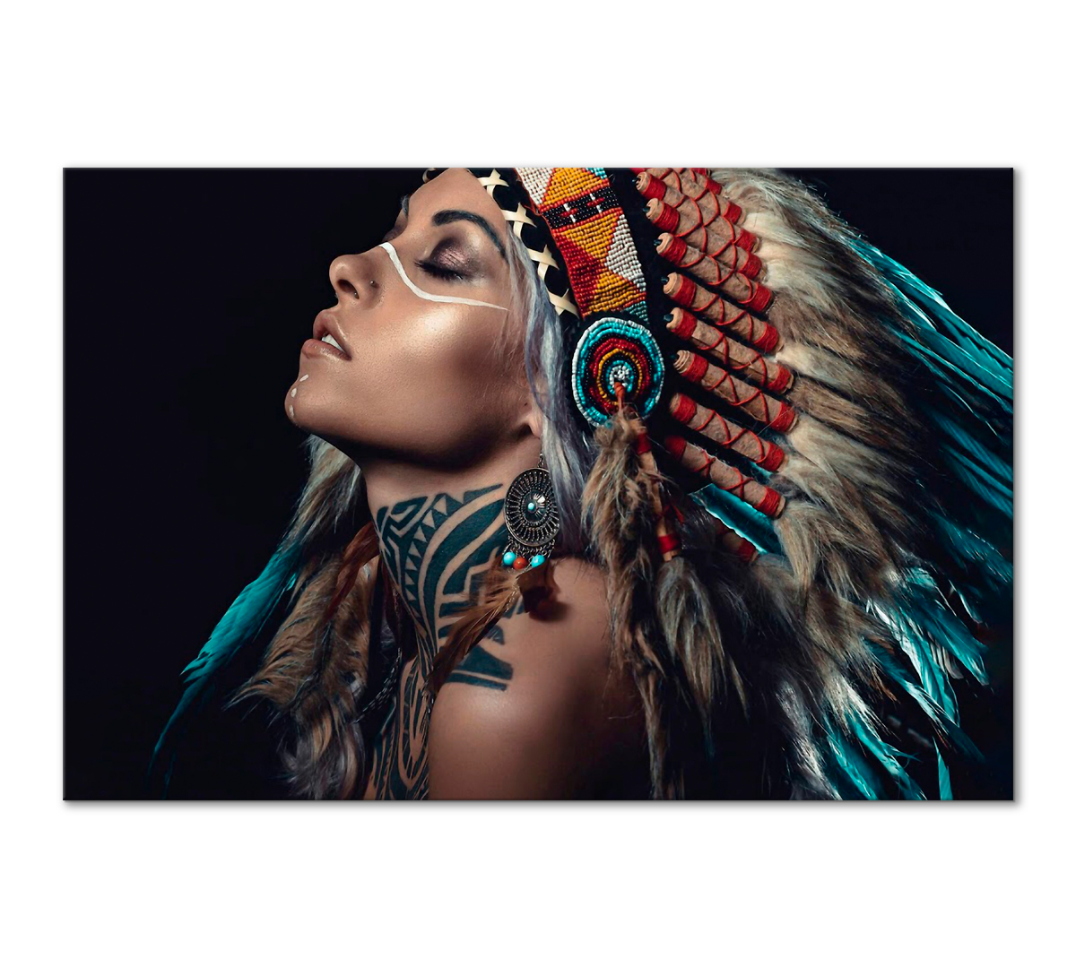 

Картина интерьерная на холсте Poly Print Art Индиана 50х70 см.