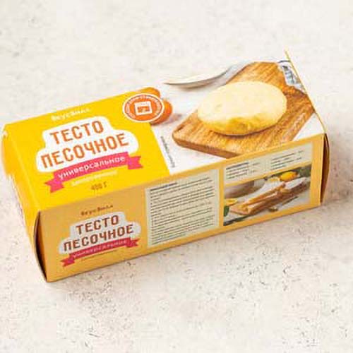 

Тесто ВкусВилл песочное универсальное 400 г