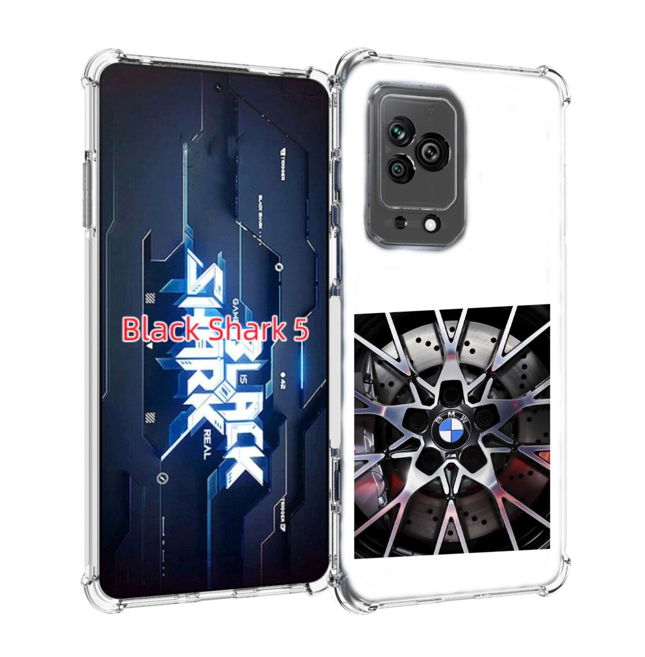 

Чехол MyPads диск бмв мужской для Xiaomi Black Shark 5, Прозрачный, Tocco