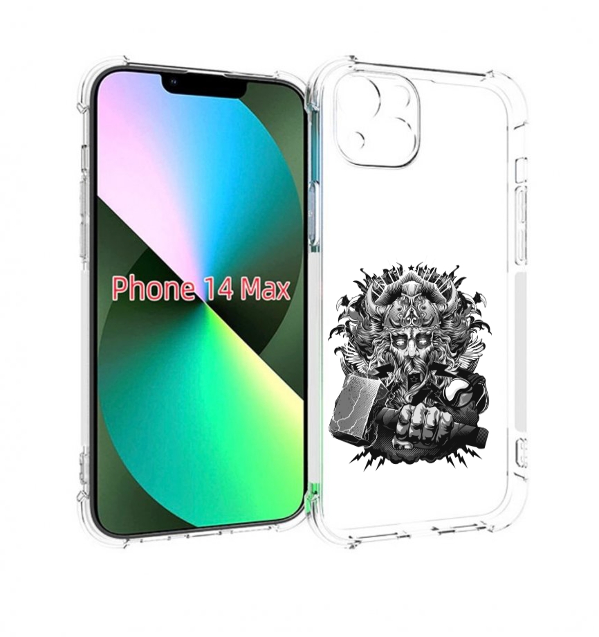 

Чехол MyPads злой тор для iPhone 14 Plus (6.7), Прозрачный, Tocco