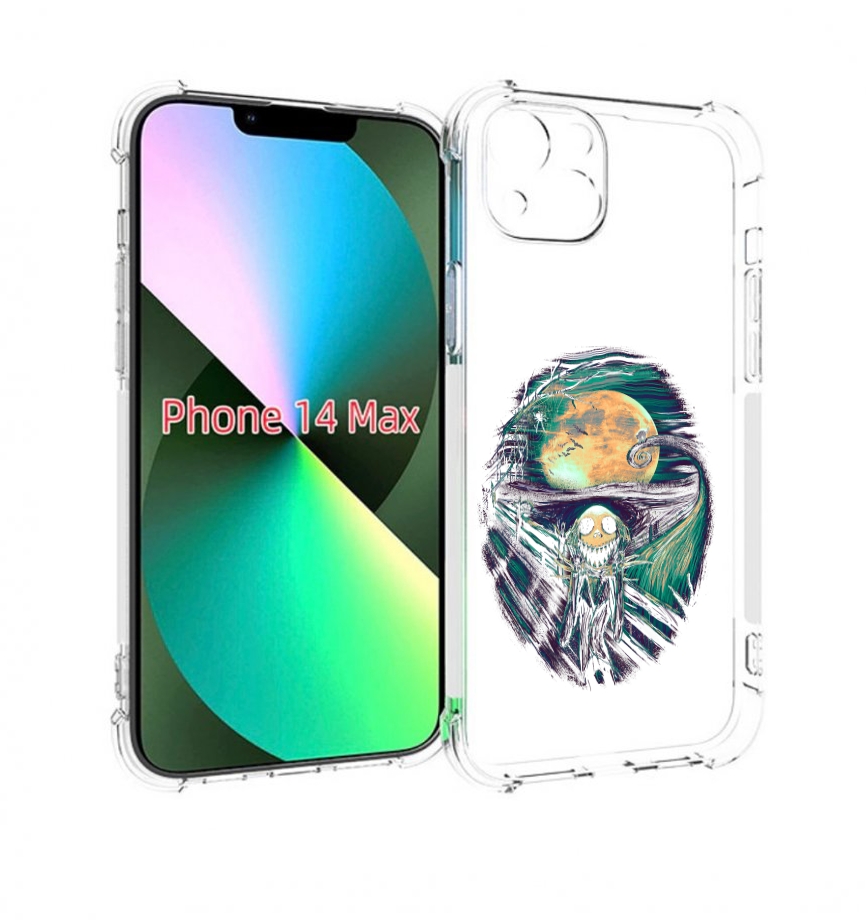 

Чехол MyPads зубастое существо абстракция для iPhone 14 Plus (6.7), Прозрачный, Tocco