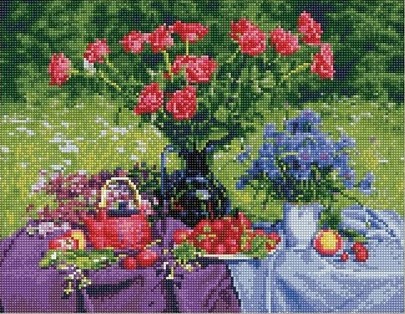 

PaintBoy Алмазная вышивка Дары лета VA365, 40x50 см