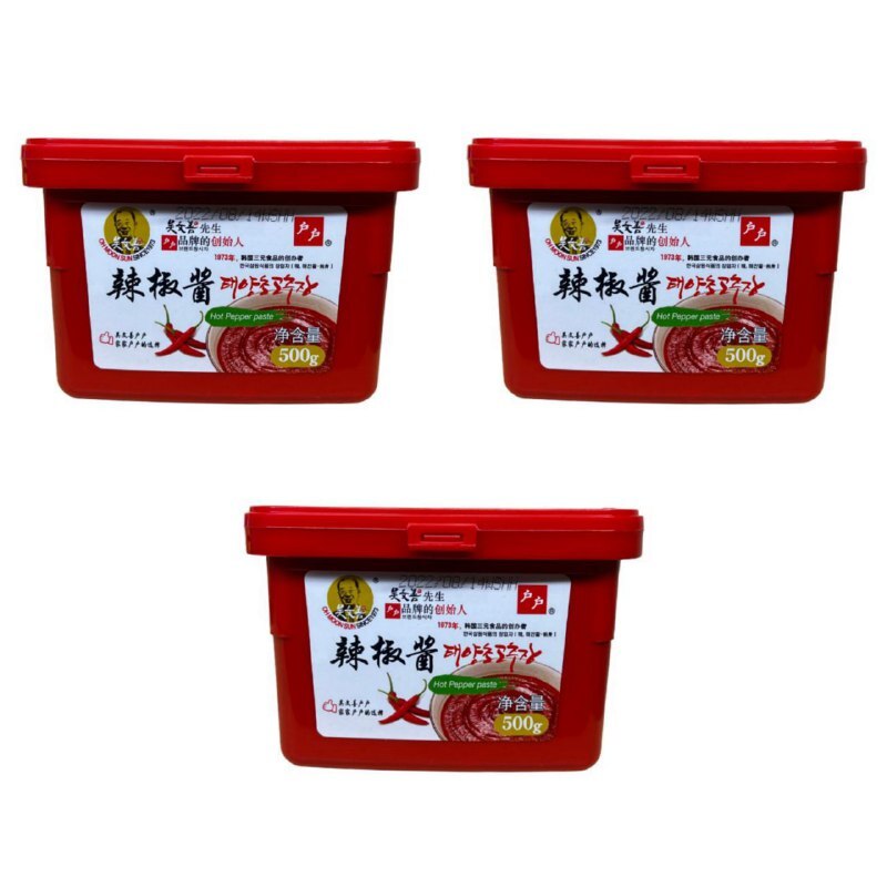 

Соевая паста Кочудян Oh Moon Sun Gochujang Red Hot, 500 г x 3 шт