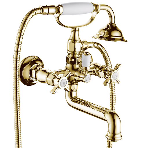 

Cмеситель для ванны GANZER GZ15032-E GOLD, Золотистый