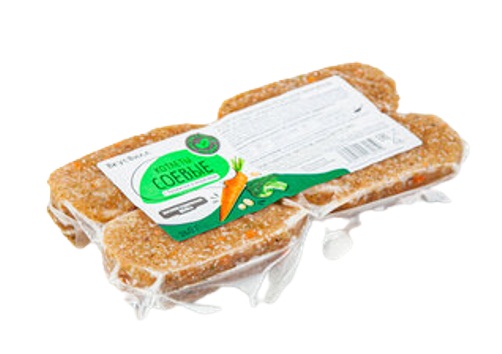 

Котлеты соевые ВкусВилл с брокколи и морковью замороженные 260 г