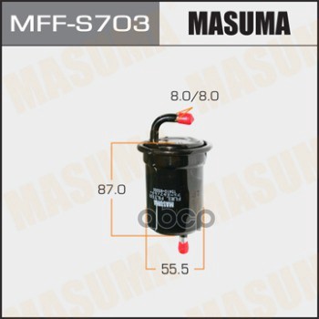 фото Фильтр топливный suzuki grand vitara 99-05 masuma masuma арт. mffs703