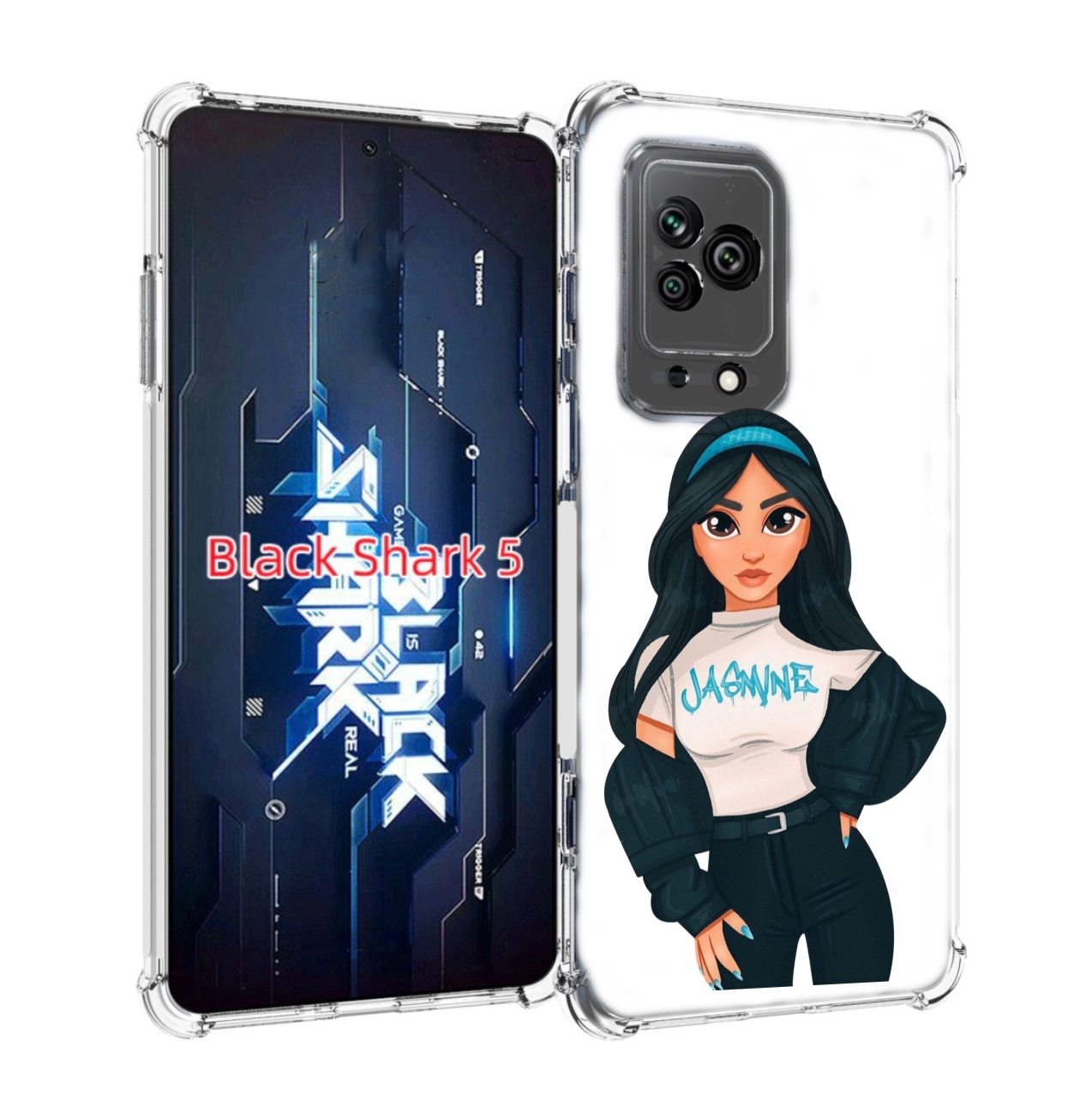 

Чехол MyPads жасмин-в-джинсах женский для Xiaomi Black Shark 5, Прозрачный, Tocco