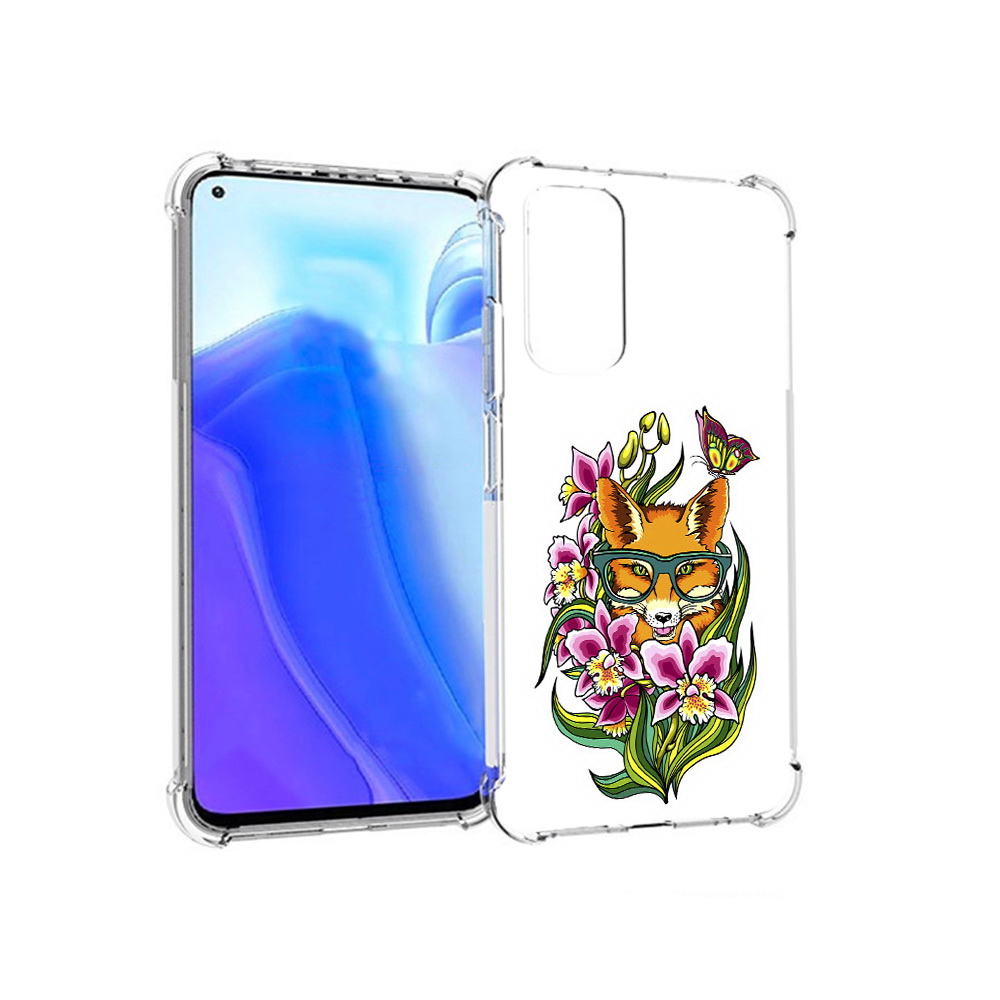 

Чехол MyPads Tocco для Xiaomi Redmi Note 11S Лиса в цветах (PT162215.279.108), Tocco