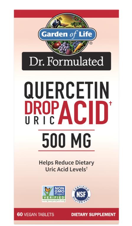 

Антиоксидант Garden Of Life Dr Formulated Quercetin Drop Acid 500 мг 60 вег таблеток