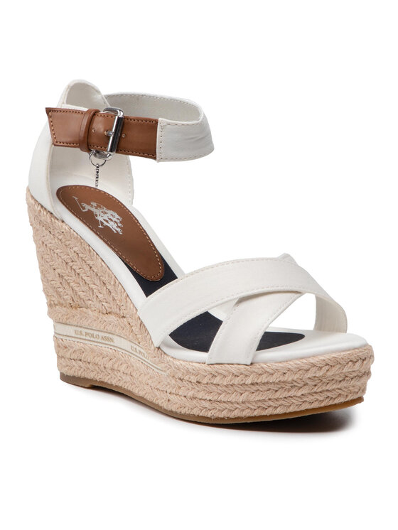 

Босоножки-эспадрильи Aylin001 AYLIN001W/2C1 U.S. Polo Assn. белый 39 EU, Aylin001 AYLIN001W/2C1