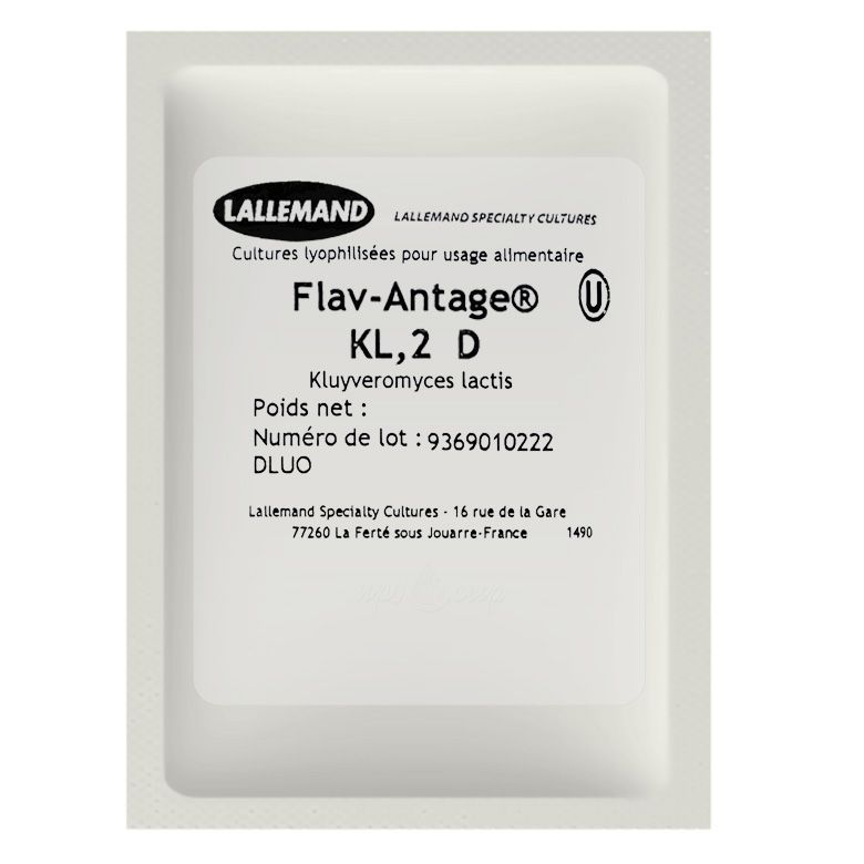 Дрожжи Lallemand Flav-Antage KL - 2D на 100 литров молока