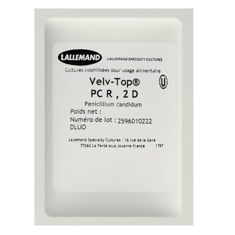 Плесень Lallemand Velv-Top P.Candidum R - 2D на 100 литров молока
