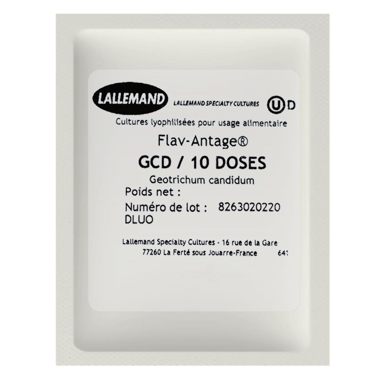 Плесень Lallemand Flav-Antage G.Candidum D - 10D на 1 тонну молока