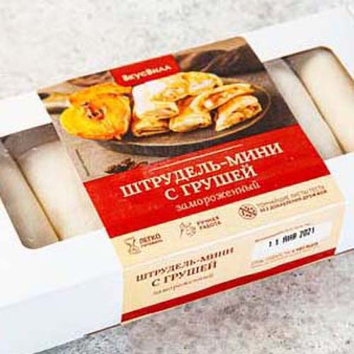 

Мини-рулетики ВкусВилл с грушей замороженные 200 г