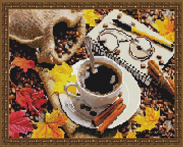 

PaintBoy Алмазная вышивка Кофе с корицей VA383, 40x50 см