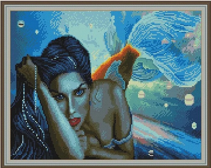 

PaintBoy Алмазная вышивка Красивая русалка VA411, 40x50 см