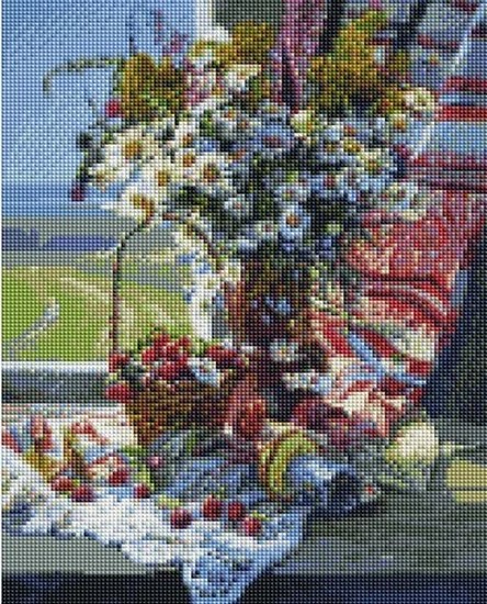 

PaintBoy Алмазная вышивка Летнее настроение UB240, 30x40 см