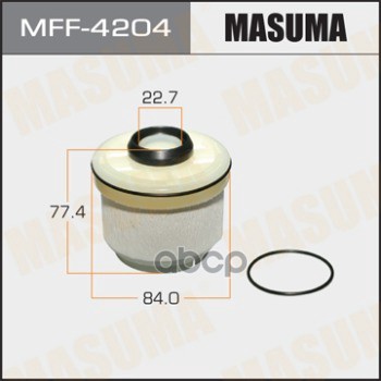 фото Фильтр топливный toyota hilux 11-, fortuner 09-; mitsubishi l200 14- элемент masuma masuma