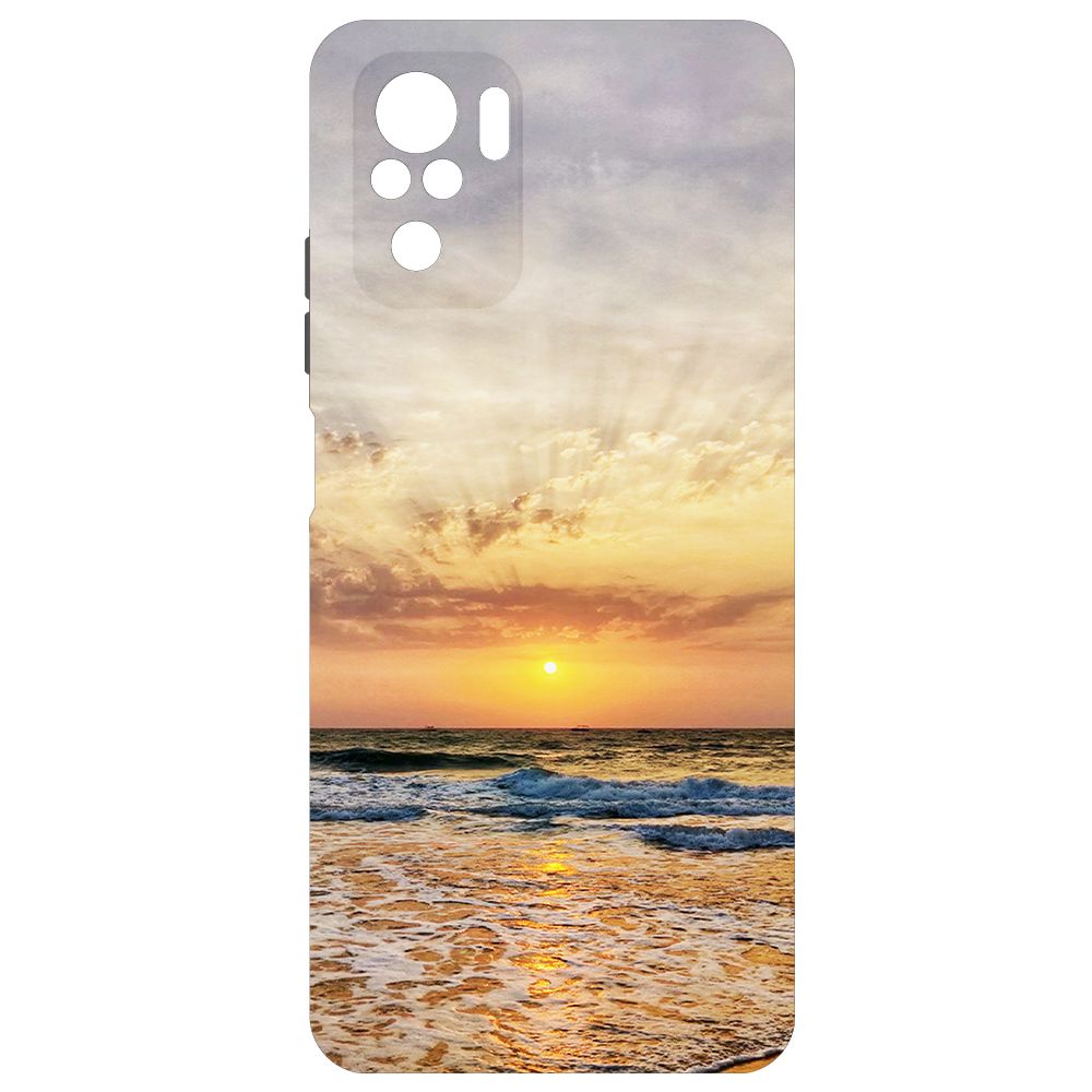 

Чехол-накладка Krutoff Soft Case Индия, Пляжи Гоа для Xiaomi Poco M5s черный