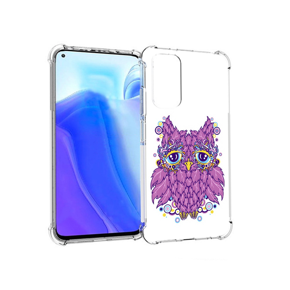 

Чехол MyPads Tocco для Xiaomi Redmi Note 11S Розовая сова (PT162215.279.147), Tocco