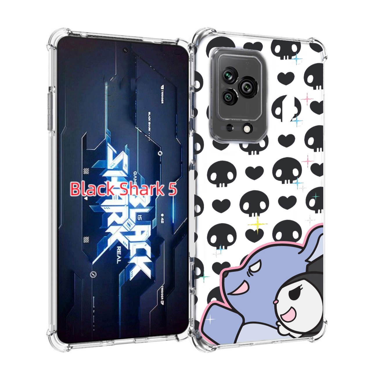

Чехол MyPads злые-мини-животные детский для Xiaomi Black Shark 5, Прозрачный, Tocco