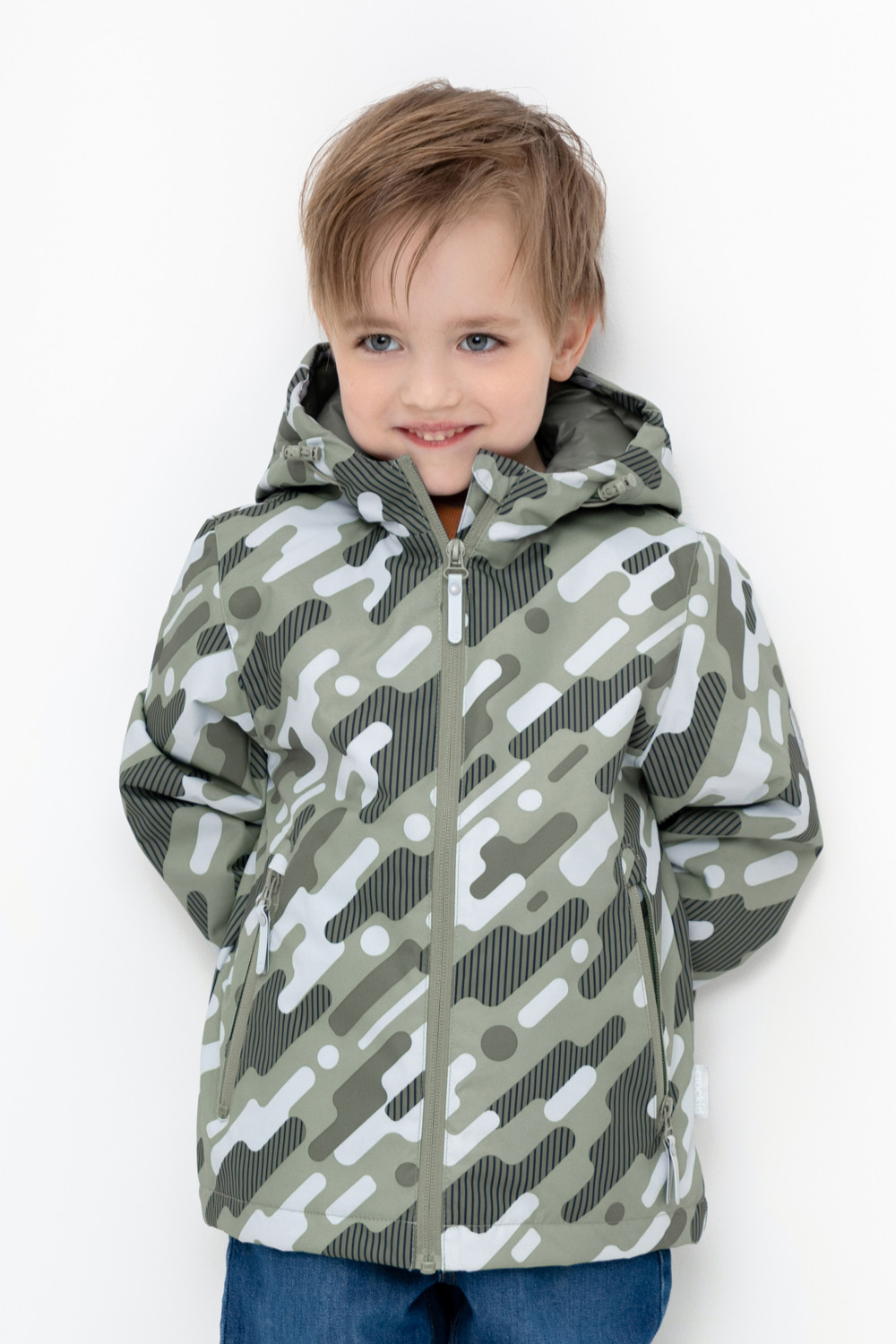 Куртка детская CROCKID 1B JKT 013(1).1, зеленый, 98
