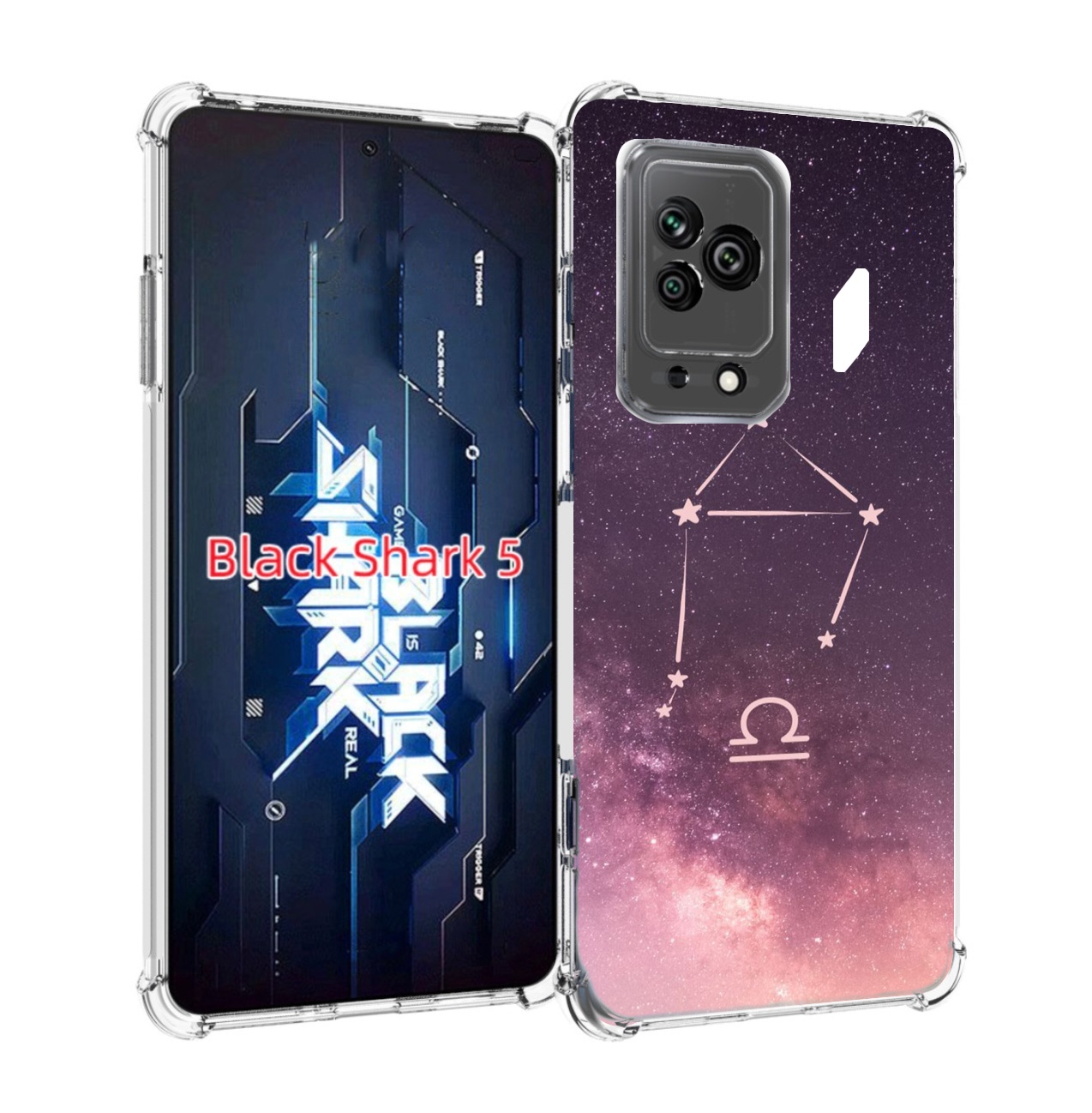 

Чехол MyPads знак зодиака весы 4 для Xiaomi Black Shark 5, Прозрачный, Tocco