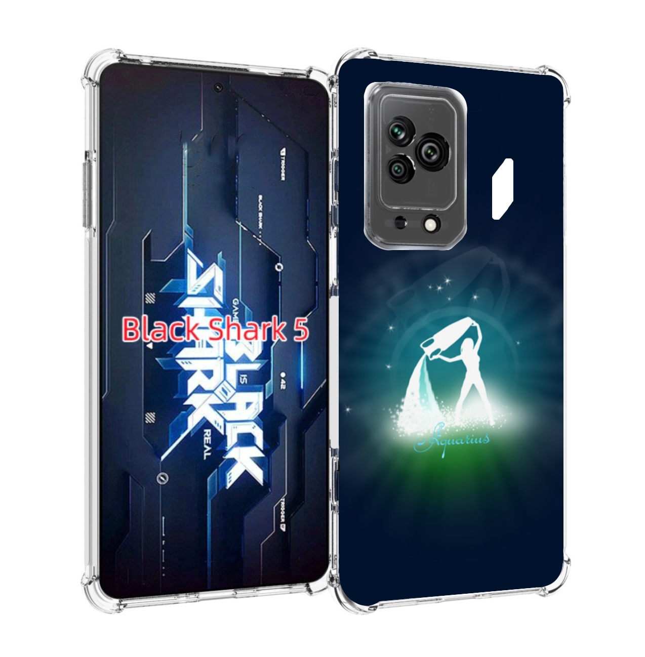 

Чехол MyPads знак зодиака водолеи 1 для Xiaomi Black Shark 5, Прозрачный, Tocco