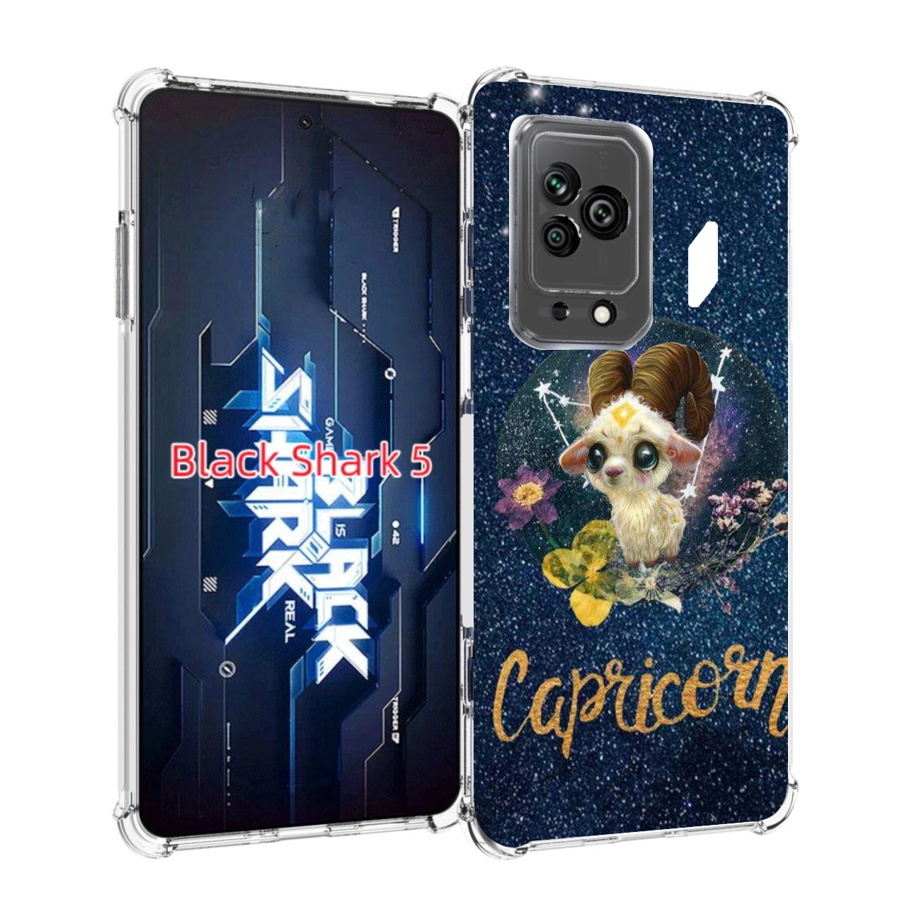 

Чехол MyPads знак зодиака козерог 3 для Xiaomi Black Shark 5, Прозрачный, Tocco