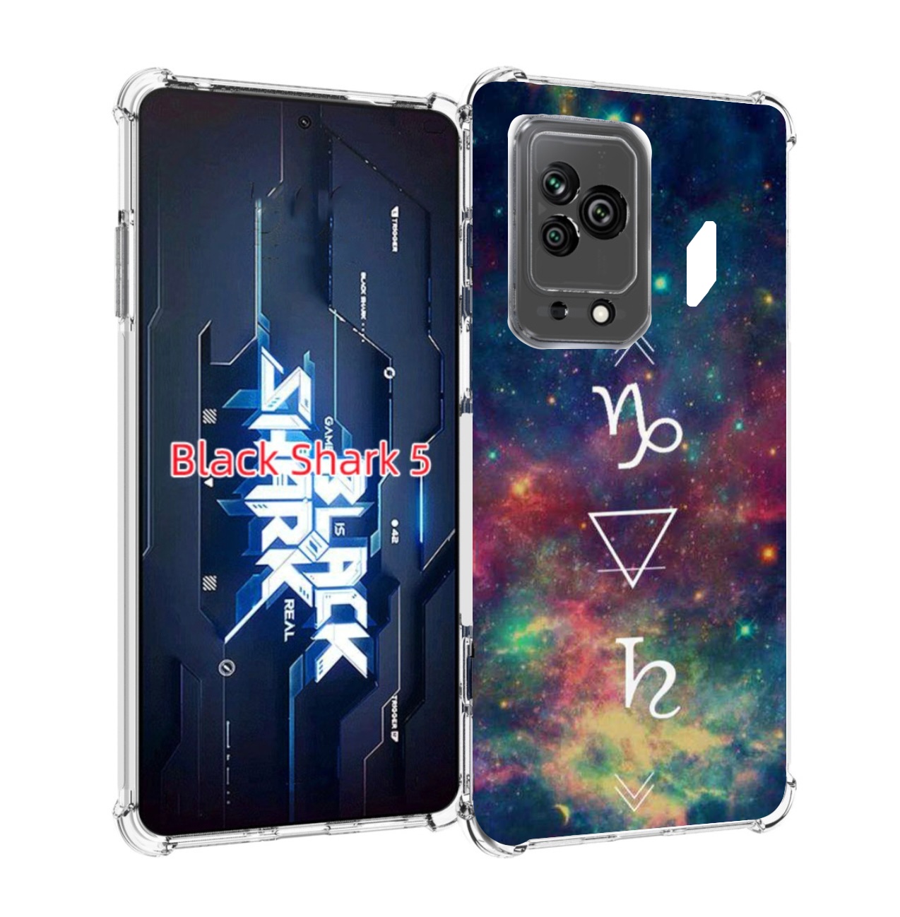 

Чехол MyPads знак зодиака козерог 5 для Xiaomi Black Shark 5, Прозрачный, Tocco