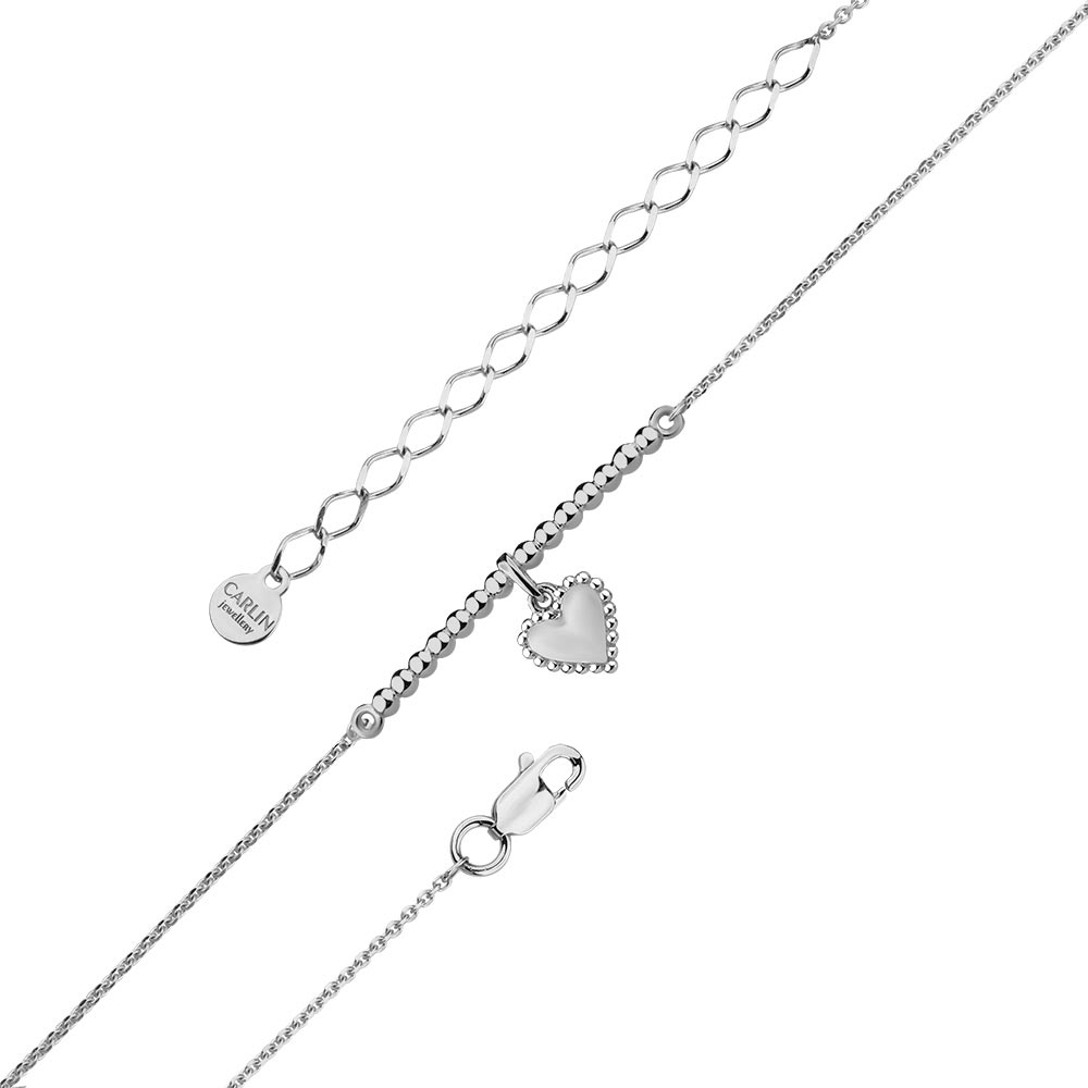 Браслет из белого золота р. 16,5 Мастер Бриллиант 008-0007-0000-031