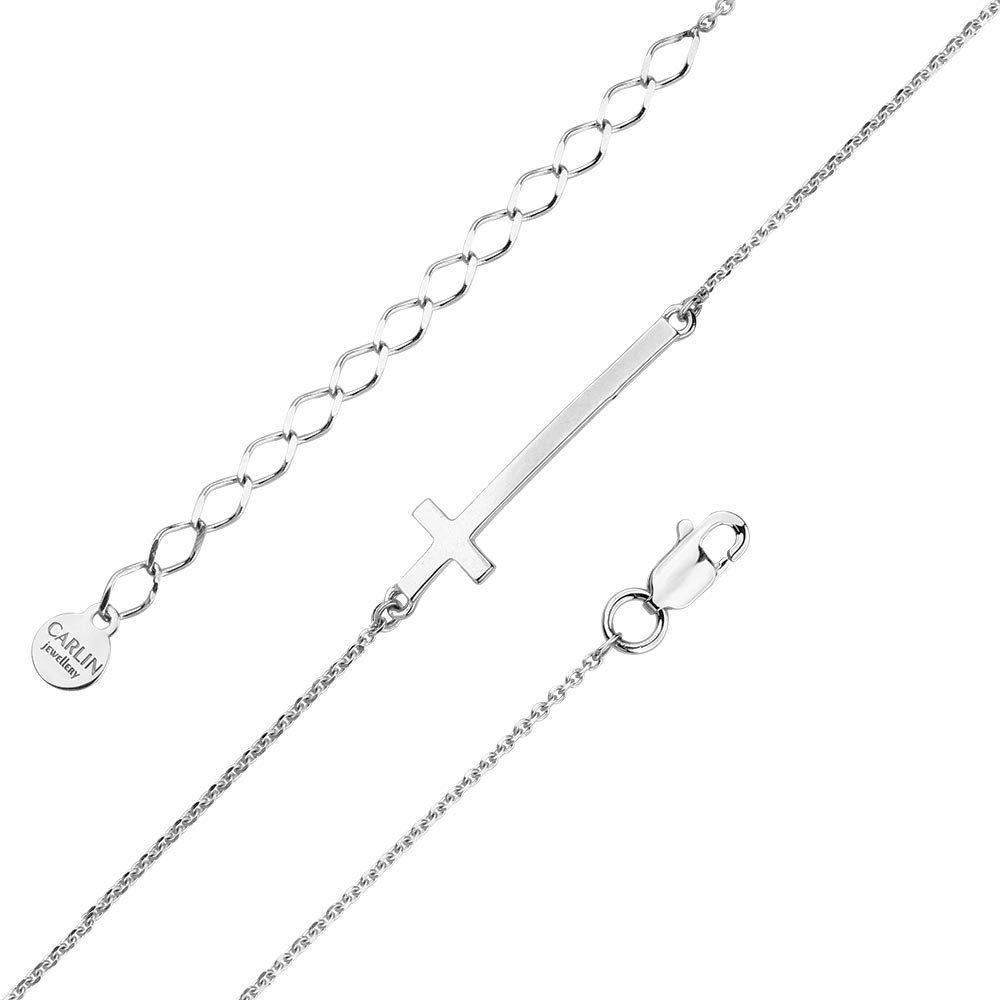 Браслет из белого золота р. 16,5 Мастер Бриллиант 008-0032-0000-031