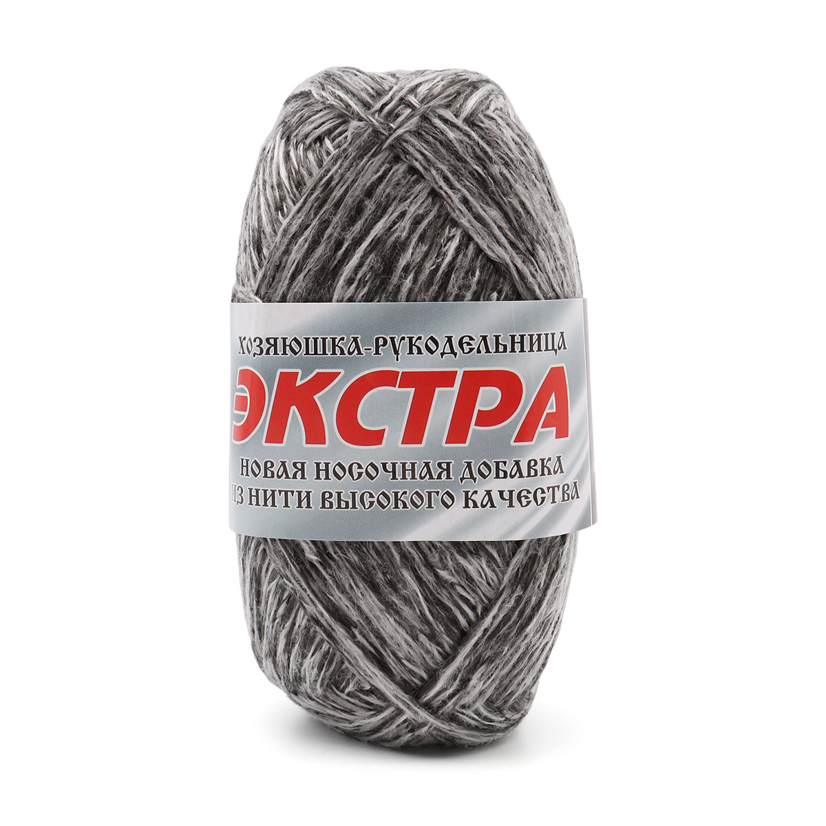 

Пряжа для вязания apos;Экстраapos; 50г 245м (100% полипропилен) (серый меланж)