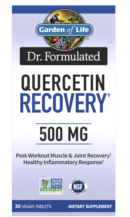 

Антиоксидант Garden Of Life Dr Formulated Quercetin Recovery 500 мг 30 вег таблеток