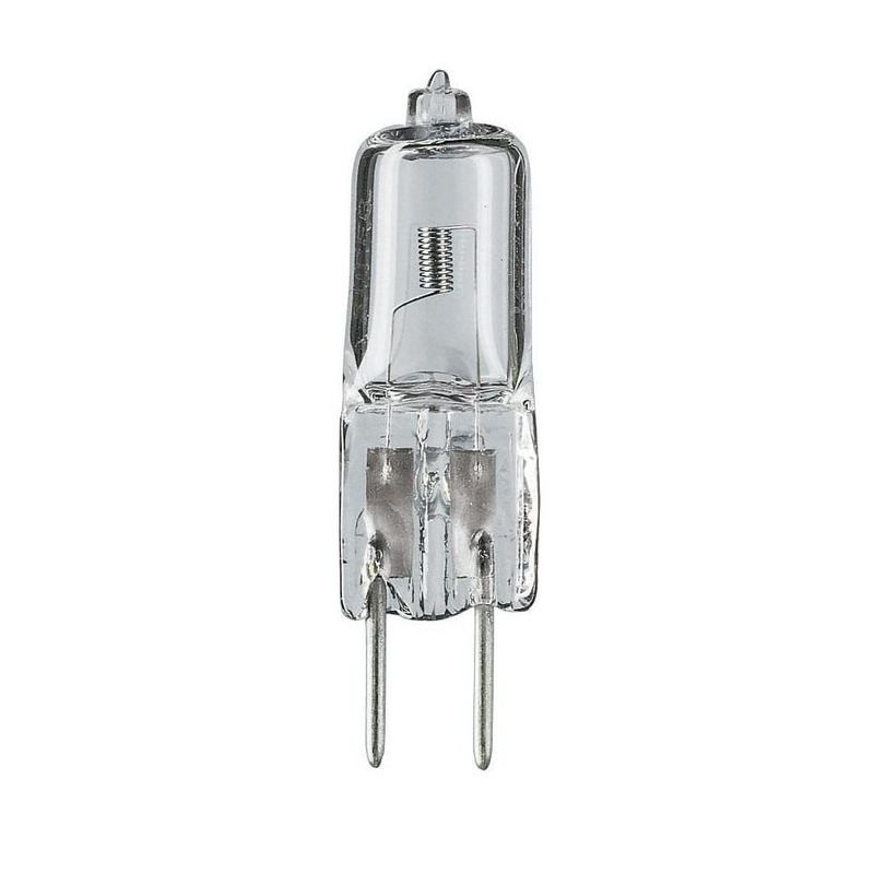 

Лампа галогеновая капсульная G6.35 50W 12V, G6.35-50-12