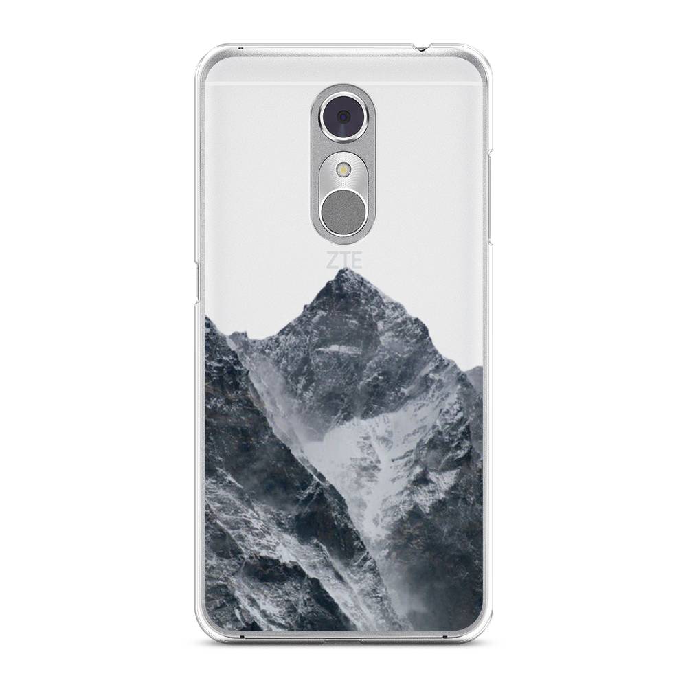 

Чехол на ZTE Blade A910 "Горы арт 4", Серый;бежевый, 131850-2