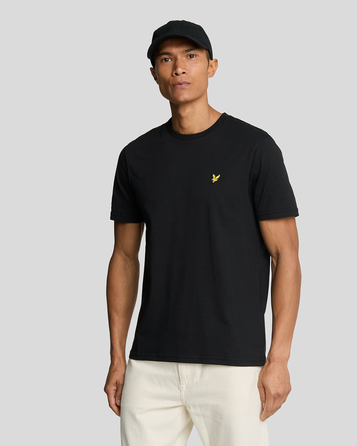 

Футболка мужская Lyle & Scott Plain T-shirt-2 черная 2XL, Черный, Plain T-shirt-2