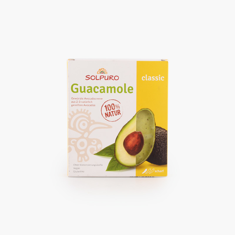 фото Овощная смесь solpuro guacamole соус классический 150 г