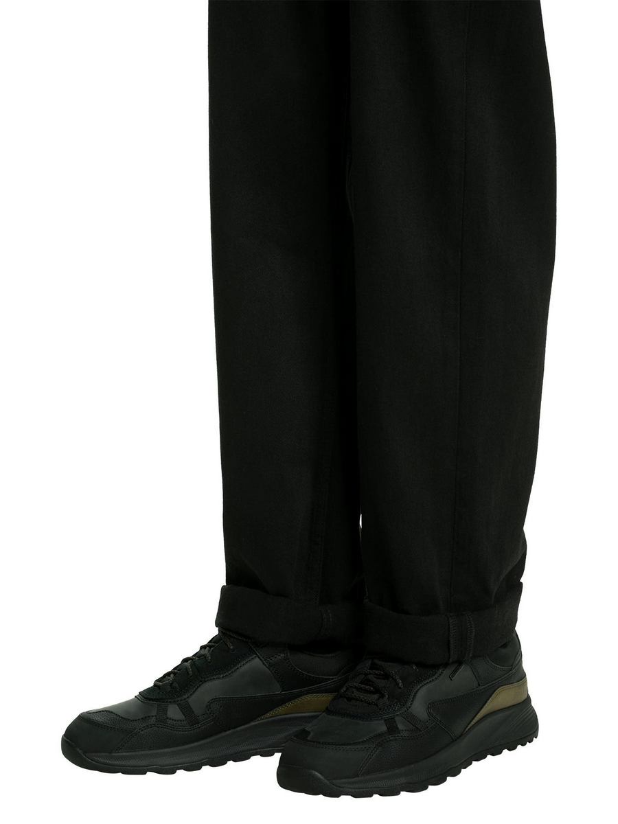 

Кроссовки мужские GEOX 001374521 черные 46 EU, Черный, 001374521