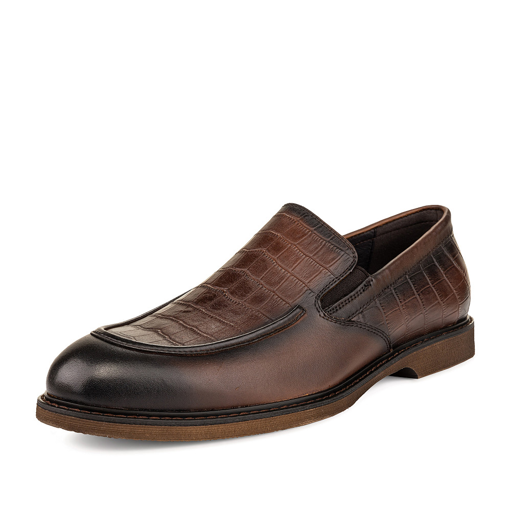 

Лоферы мужские ZENDEN 110-31MV-706KK коричневые 40 RU, Коричневый, 110-31MV-706KK