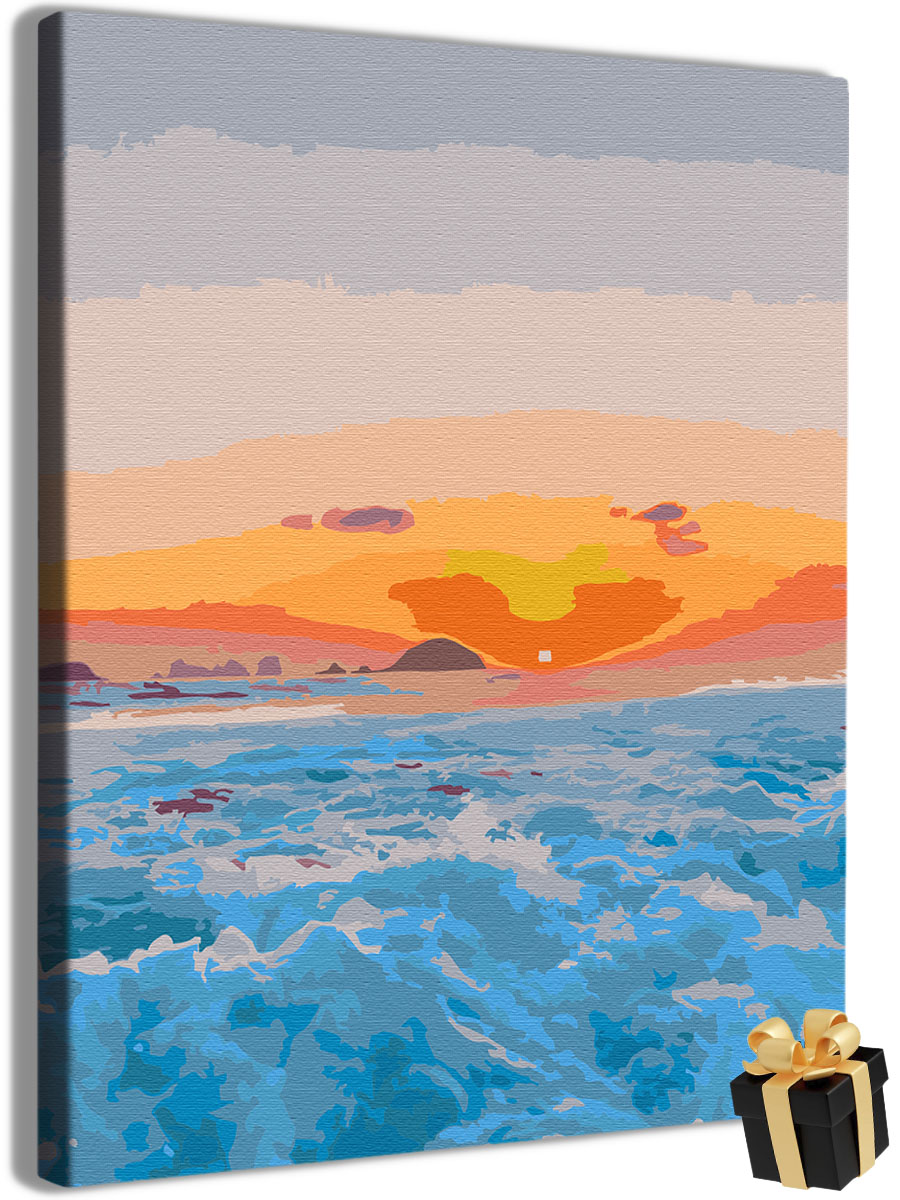 

Картина по номерам Арт-студия Unicorn Море N-3950 40x50, море