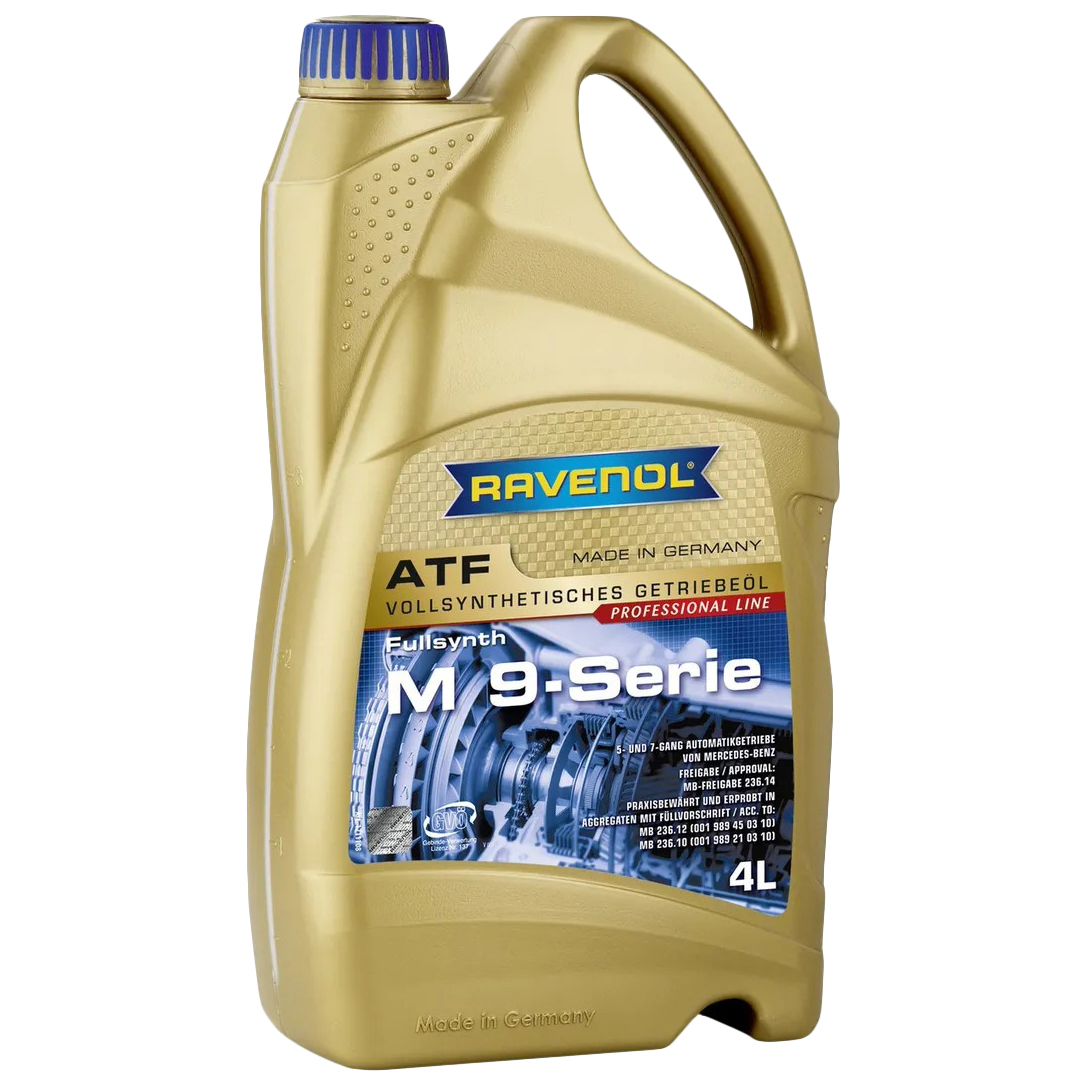 фото Трансмиссионное масло ravenol atf m 9-serie (4л) new ravenol 121110800401999