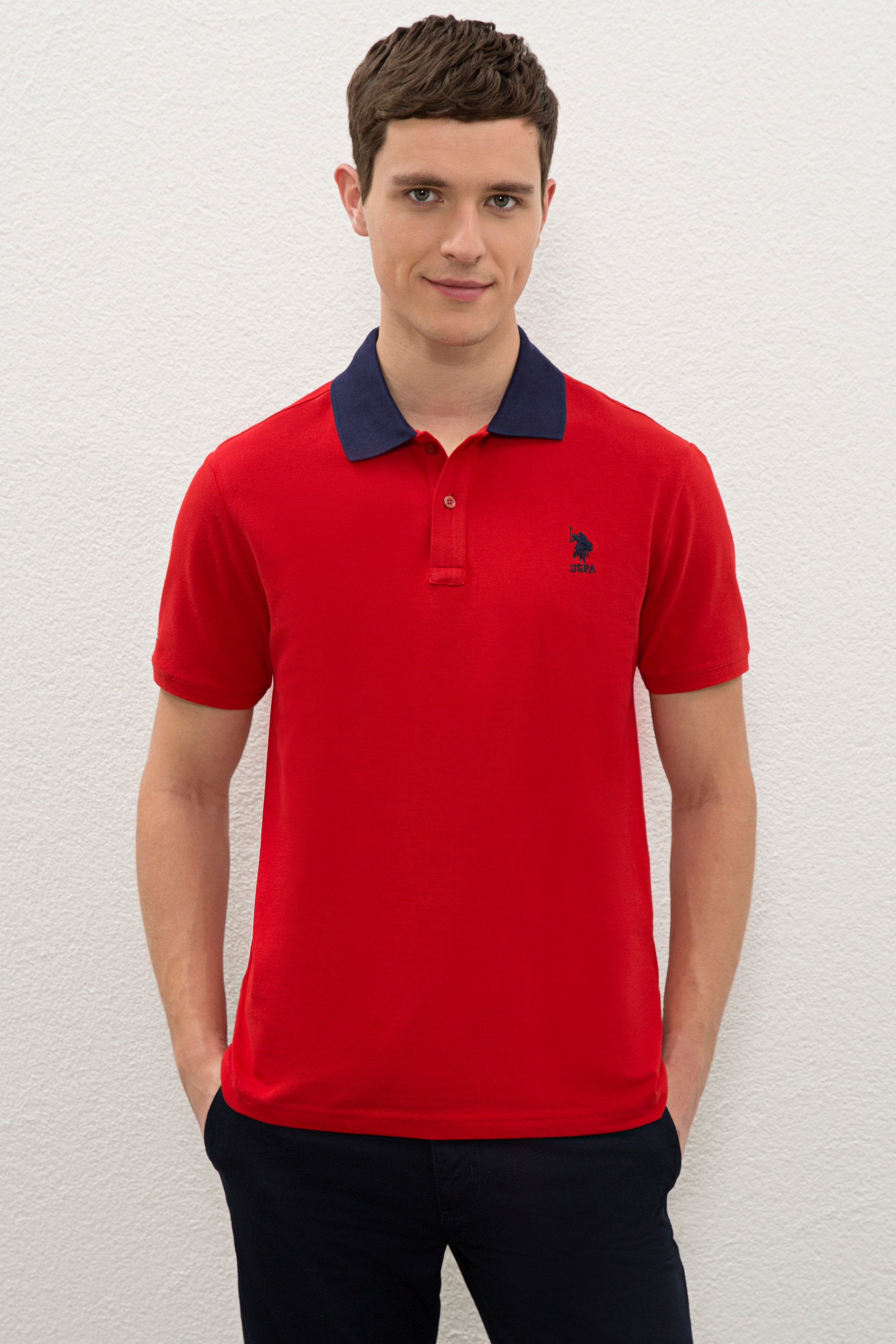 фото Футболка мужская u.s. polo assn. g081sz0110metziy021-e красная 2xl