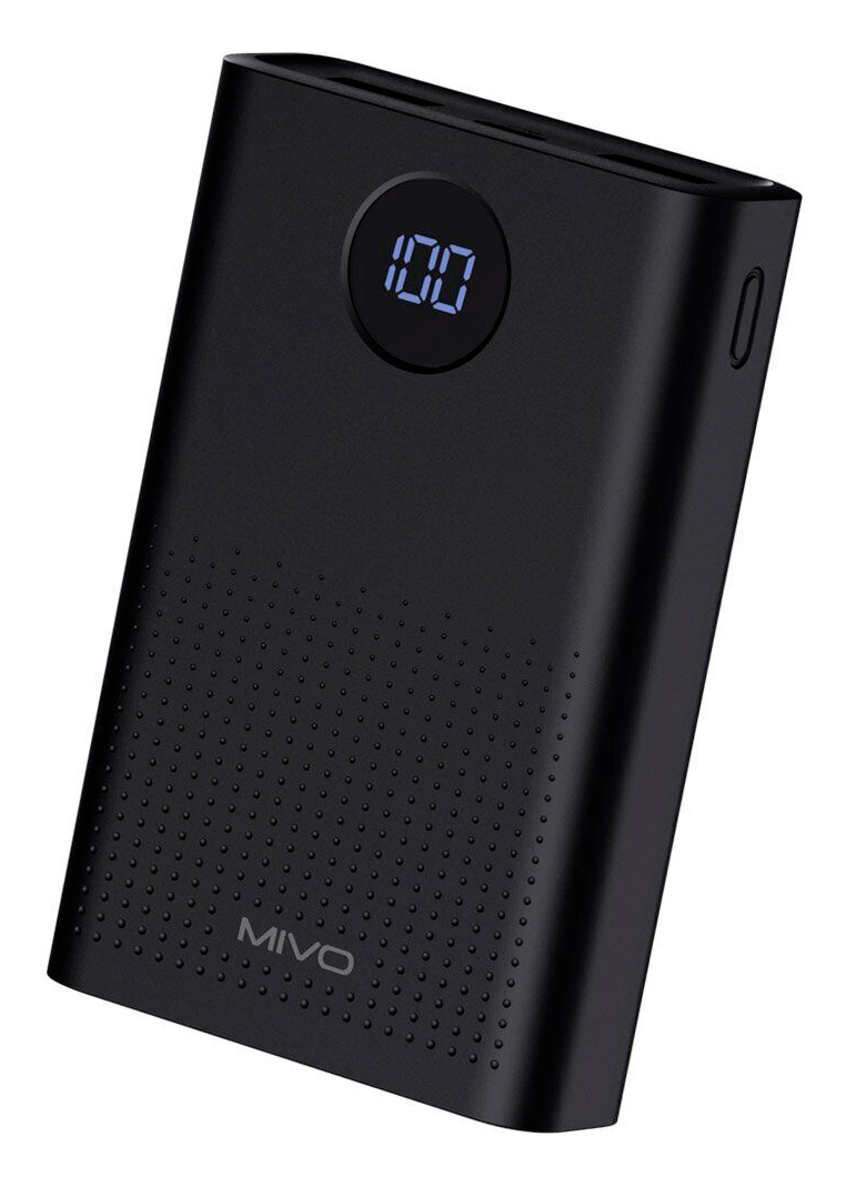 

Внешний аккумулятор Mivo MB-102 10000mAh черный, MB-102